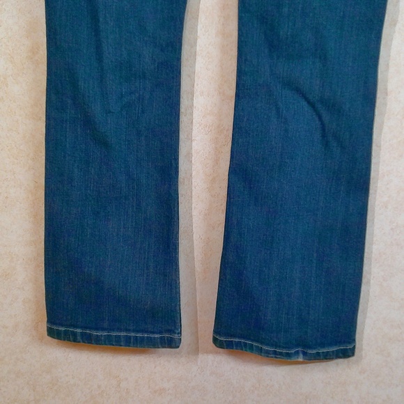 Miss Me Signature Boot Jeans Sequin Rhinestone Pockets Silver Label Sz28/29 NWOT - Picture 11 of 14